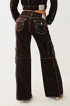 BOBBI CORDUROY BIG T BAGGY CARGO PANT, image 4