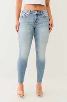 JENNIE MID RISE SUPER T CURVY SKINNY JEAN, image 2