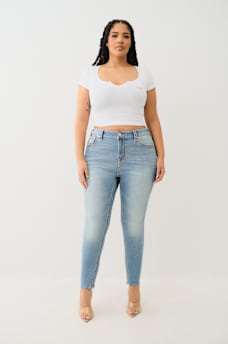 PLUS JENNIE HIGH RISE SUPER T CURVY SKINNY JEAN, image 2