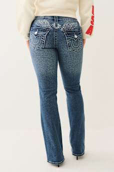 BECCA CRYSTAL WING BOOTCUT JEAN, image 5