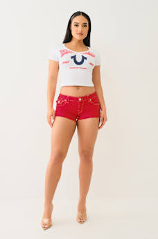 JOEY LOW RISE FLAP SHORT, image 2