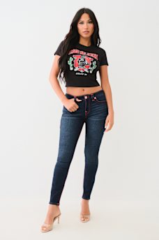CRYSTAL WESTERN BABY TEE, image 4