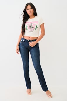 CRYSTAL WESTERN BABY TEE, image 4