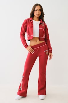 CRYSTAL TIGER ZIP HOODIE, image 3