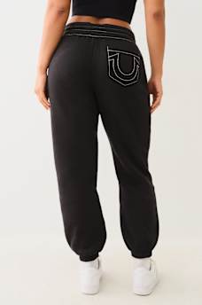 PANTALONES JOGGER AMPLIOS BORDADOS