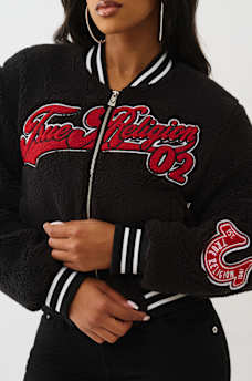 VARSITY CHENILLE BOMBER JACKET, image 2