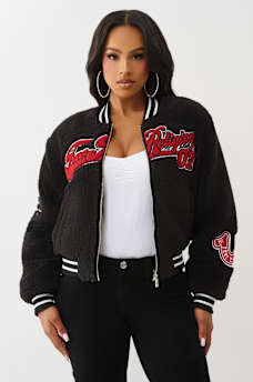 VARSITY CHENILLE BOMBER JACKET, image 3