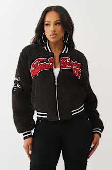 VARSITY CHENILLE BOMBER JACKET, image 1