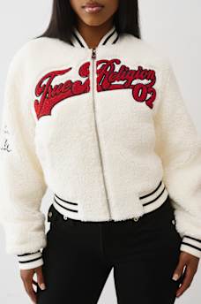 VARSITY CHENILLE BOMBER JACKET, image 2