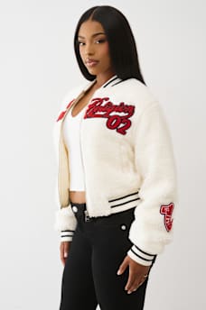 VARSITY CHENILLE BOMBER JACKET, image 4