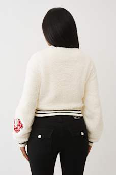 VARSITY CHENILLE BOMBER JACKET, image 6