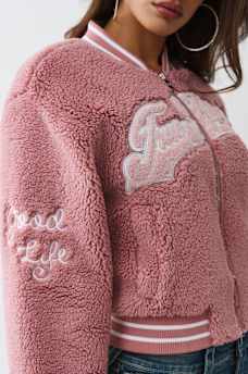 VARSITY CHENILLE BOMBER JACKET, image 5