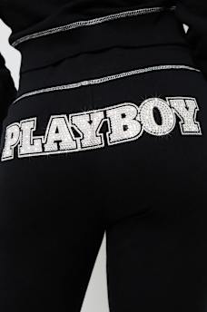 TRUE RELIGION X PLAYBOY CRYSTAL BOOTCUT SWEAT PANT, image 4