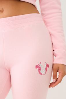 TRUE RELIGION X PLAYBOY CRYSTAL BOOTCUT SWEAT PANT, image 6