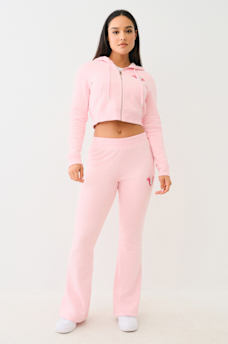 TRUE RELIGION X PLAYBOY CRYSTAL BOOTCUT SWEAT PANT, image 7