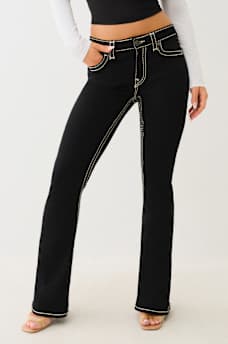 JOEY SUPER T LOW RISE FLARE JEAN, image 3