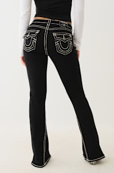 JOEY SUPER T LOW RISE FLARE JEAN, image 4