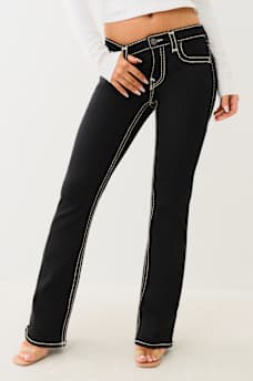 BECCA SUPER T MID RISE BOOTCUT JEAN, image 3