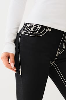 BECCA SUPER T MID RISE BOOTCUT JEAN, image 5