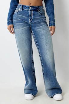 TRUE RELIGION X PLAYBOY BOBBI BIG T BAGGY JEAN, image 2