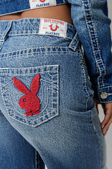 TRUE RELIGION X PLAYBOY BOBBI BIG T BAGGY JEAN, image 3