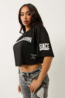 MESH BOXY JERSEY TEE, image 3