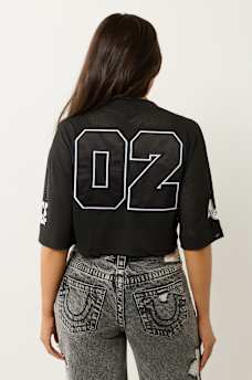 MESH BOXY JERSEY TEE, image 5