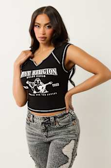 RIBBED WORLD TOUR NOTCH BABY TEE, image 4