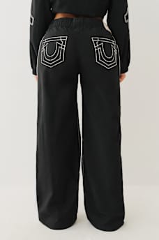 HORSESHOE BIG T NYLON TRACK PANT, image 3
