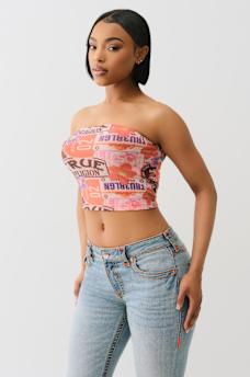 TROPICAL MESH TUBE TOP, image 4