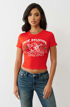 CRYSTAL OG WORLD TOUR BUDDHA BABY TEE, image 3