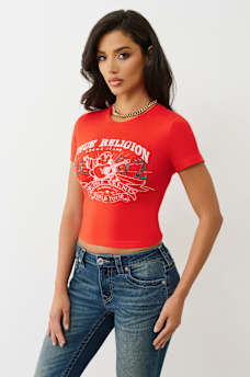 CRYSTAL OG WORLD TOUR BUDDHA BABY TEE, image 5
