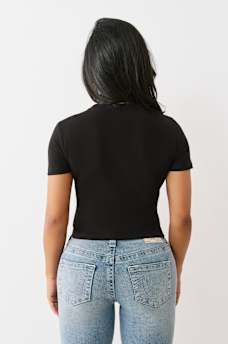 CRYSTAL LEOPARD BABY TEE, image 6