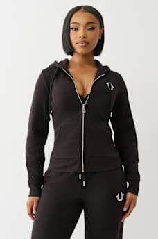 LUREX EMBROIDERED WORLD TOUR ZIP HOODIE, image 2