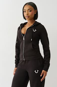 LUREX EMBROIDERED WORLD TOUR ZIP HOODIE, image 4