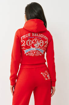 LUREX EMBROIDERED WORLD TOUR ZIP HOODIE, image 6