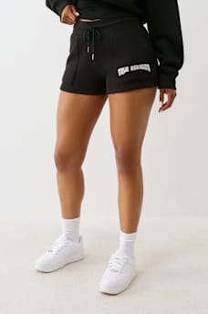 LOGO APPLIQUE SWEAT SHORT, image 4