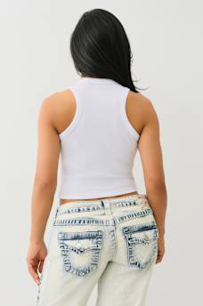 MESH HORSESHOE TANK TOP, image 5