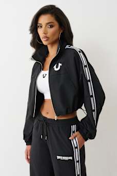 SHRUNKEN NYLON TRACK JACKET, image 5