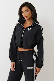 SHRUNKEN NYLON TRACK JACKET, image 6
