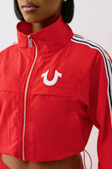 SHRUNKEN NYLON TRACK JACKET, image 5