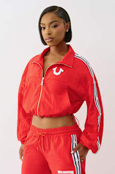 SHRUNKEN NYLON TRACK JACKET, image 6