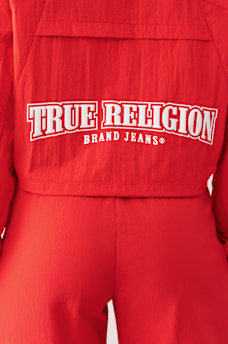 SHRUNKEN NYLON TRACK JACKET, image 8