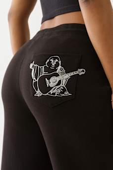 LUREX BUDDHA STRAIGHT LEG SWEATPANT, image 1