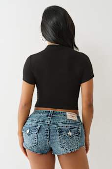 'I LOVE TRUE RELIGION' BABY TEE, image 5