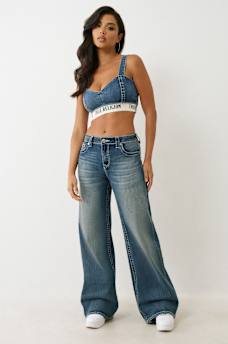 BOBBI DETACHABLE BOXER BAGGY JEAN, image 9