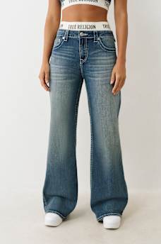 BOBBI DETACHABLE BOXER BAGGY JEAN, image 1