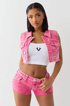 CROPPED BIG T VEST, image 4
