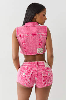 CROPPED BIG T VEST, image 6