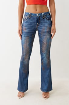 JOEY TERRY MID RISE SUPER T FLARE PANT, image 2
